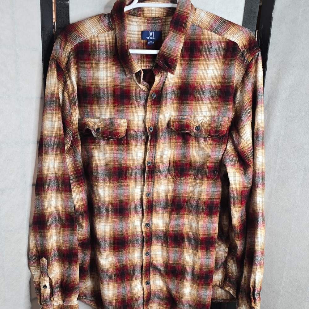 George Multicolor Plaid Shirt